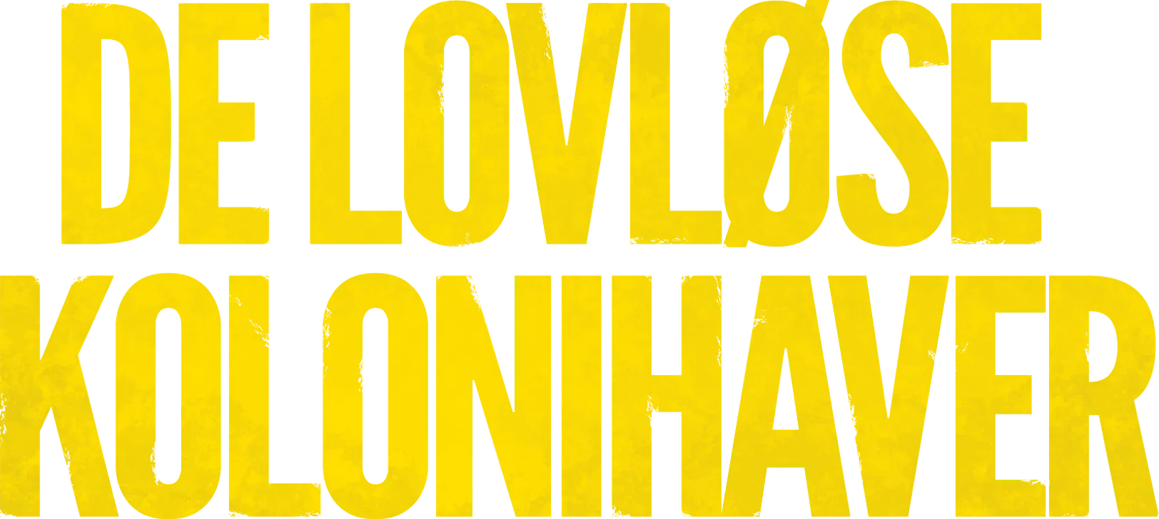De lovløse kolonihaver