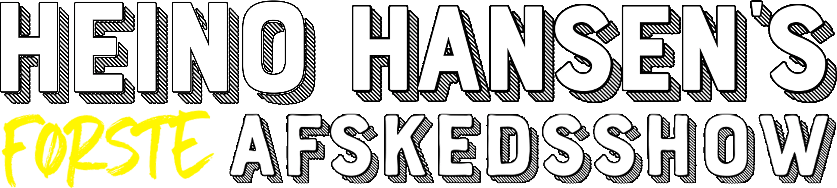 Heino Hansens første afskedsshow