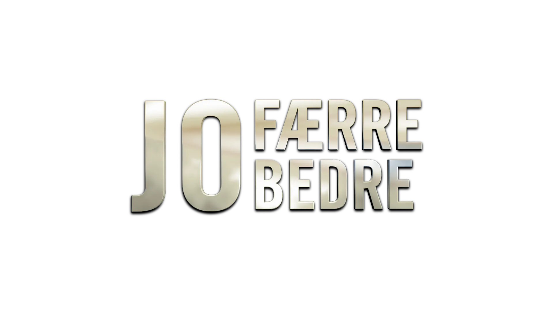Jo færre jo bedre