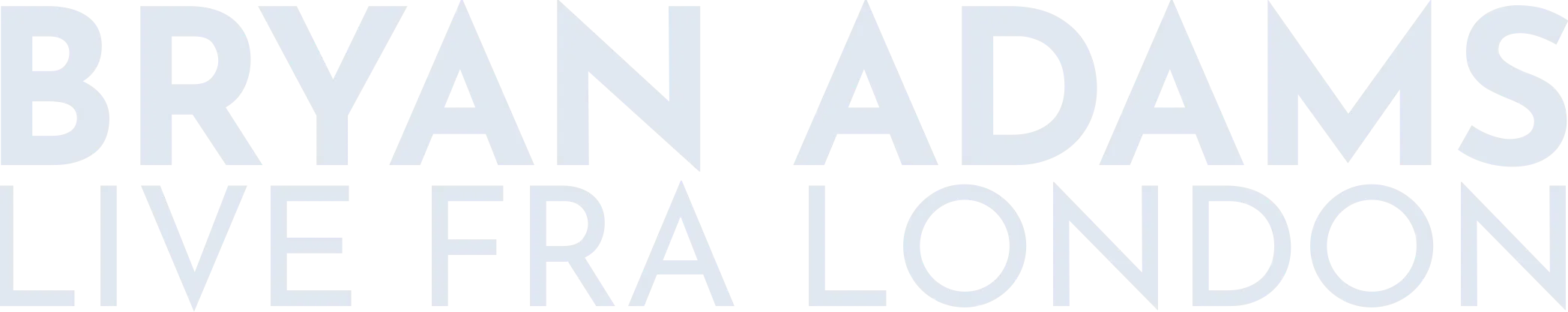 Bryan Adams - live fra London