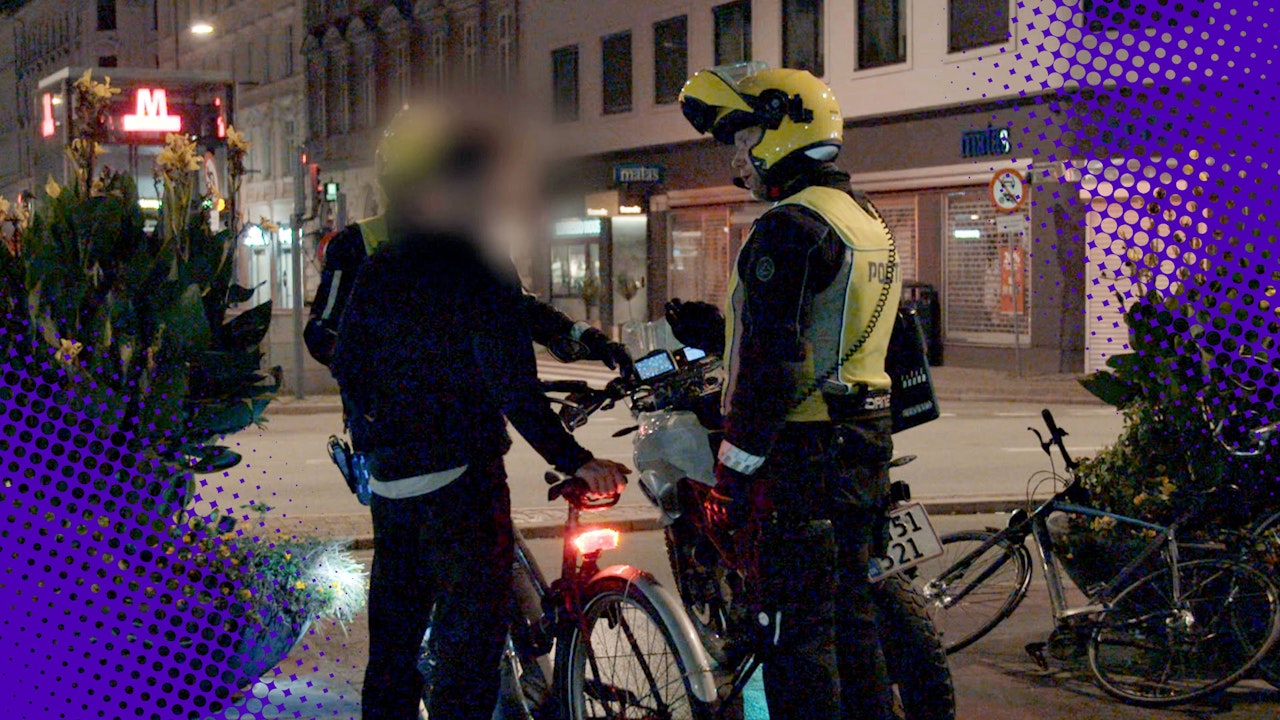 Politi på cykelstien: i mørket - TV 2 Play