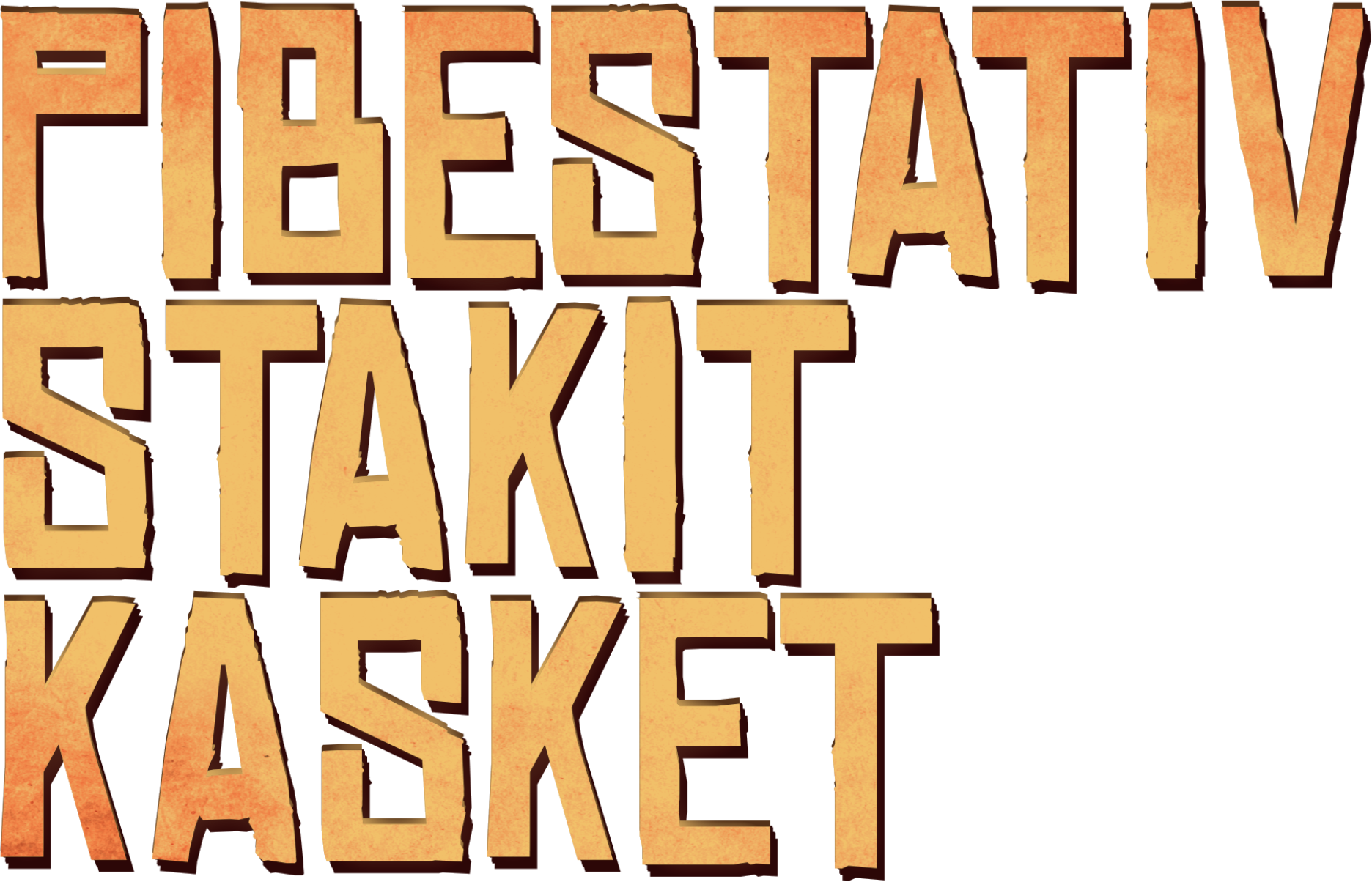 Pibestativ, stakit, kasket