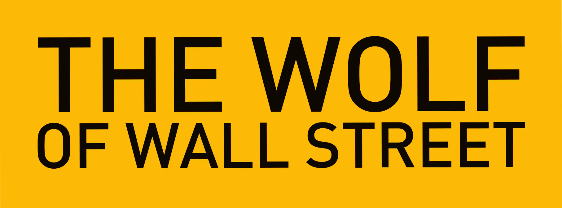 The Wolf of Wall Street