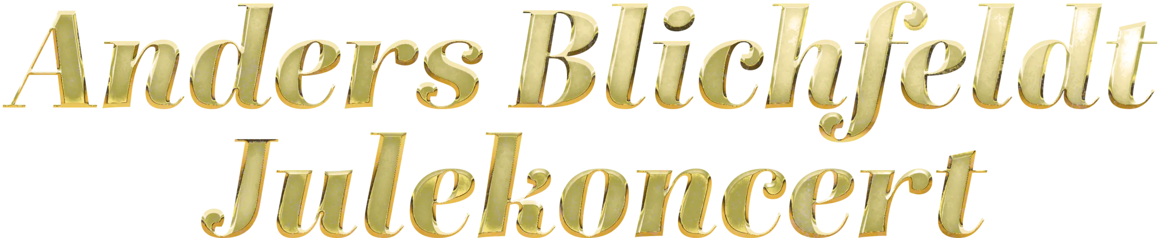 Anders Blichfeldt julekoncert