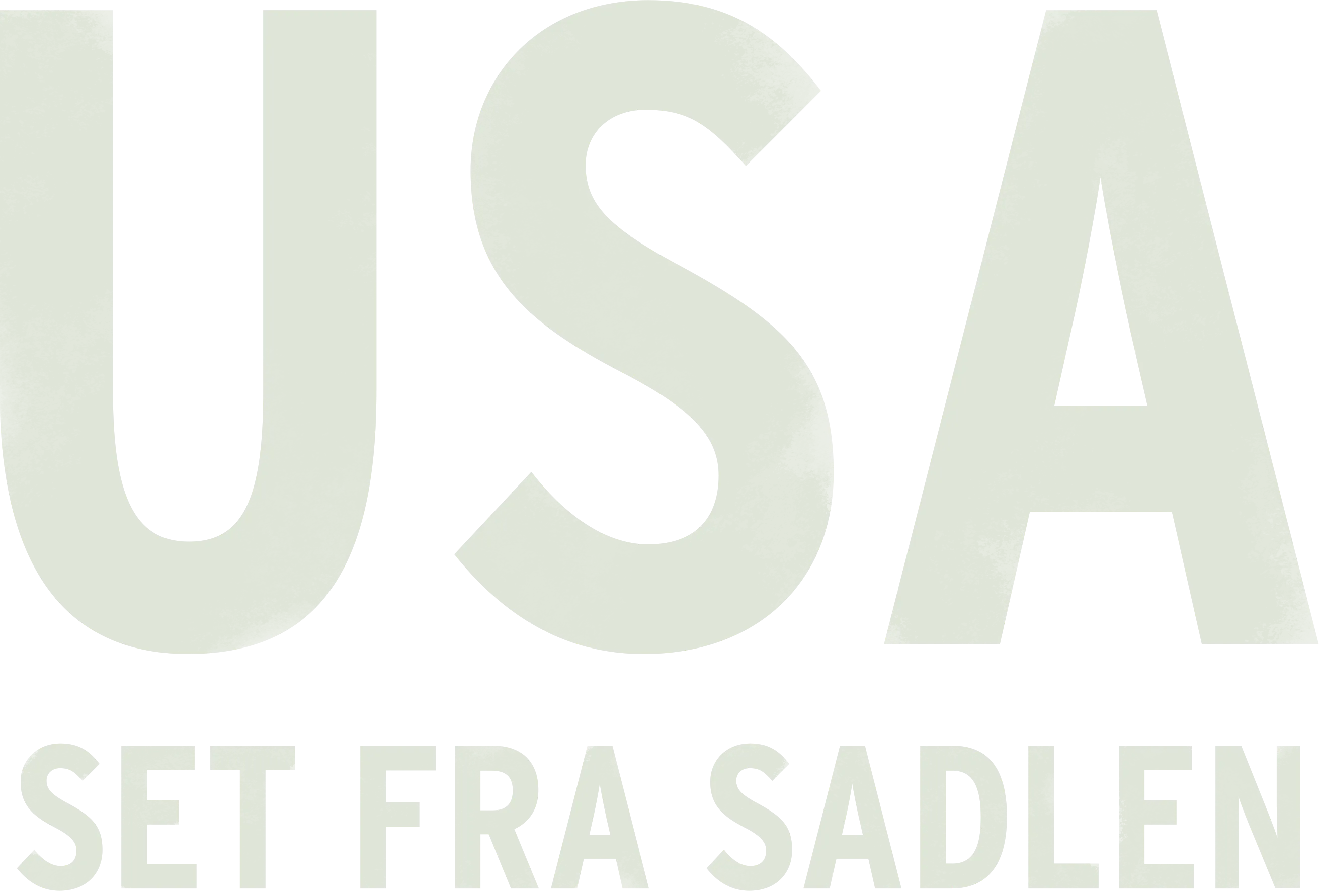 USA set fra sadlen