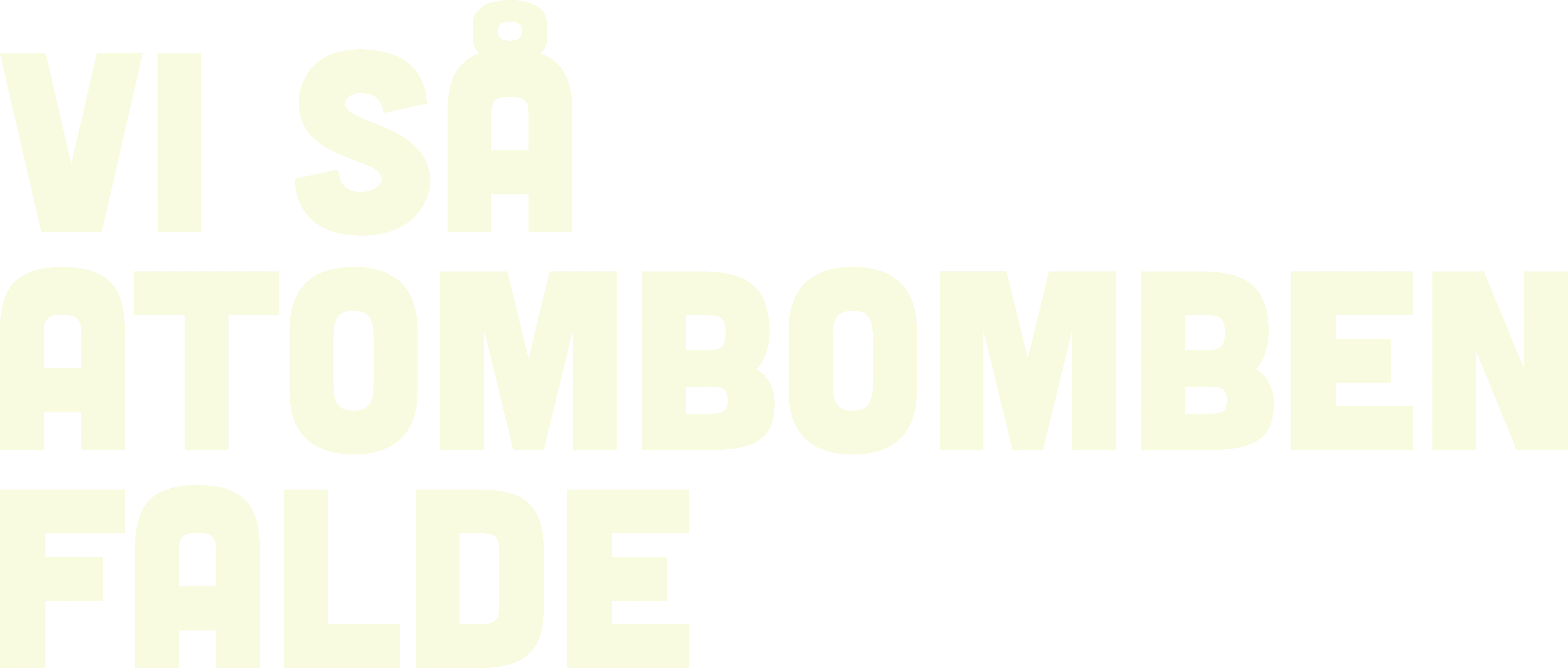 Vi så atombomben falde