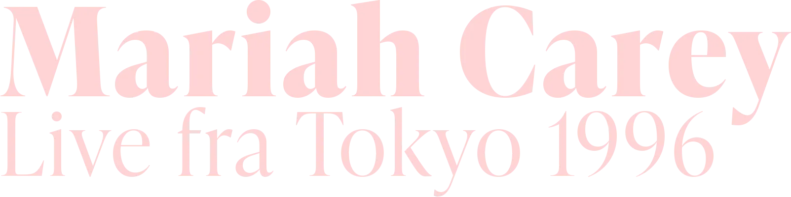 Mariah Carey - live fra Tokyo