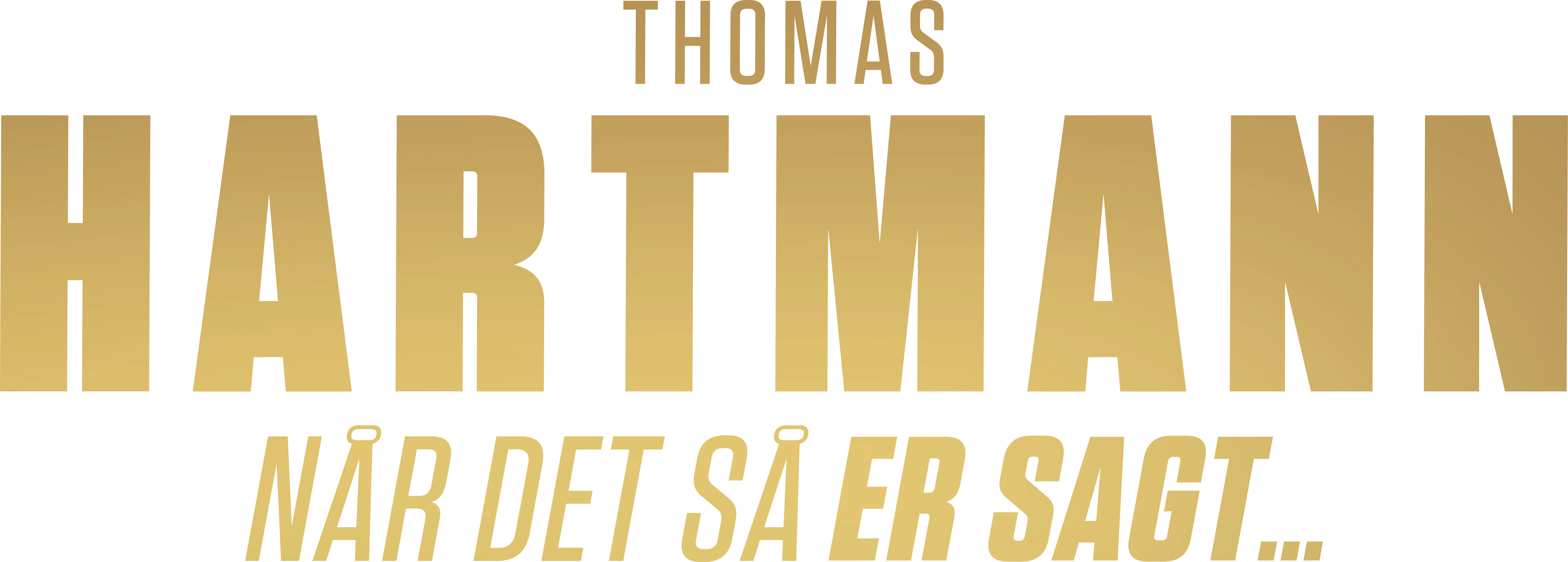 Thomas Hartmann - Når det så er sagt